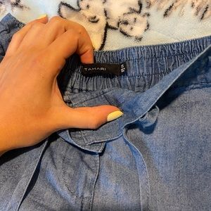 Tahari “denim” pants